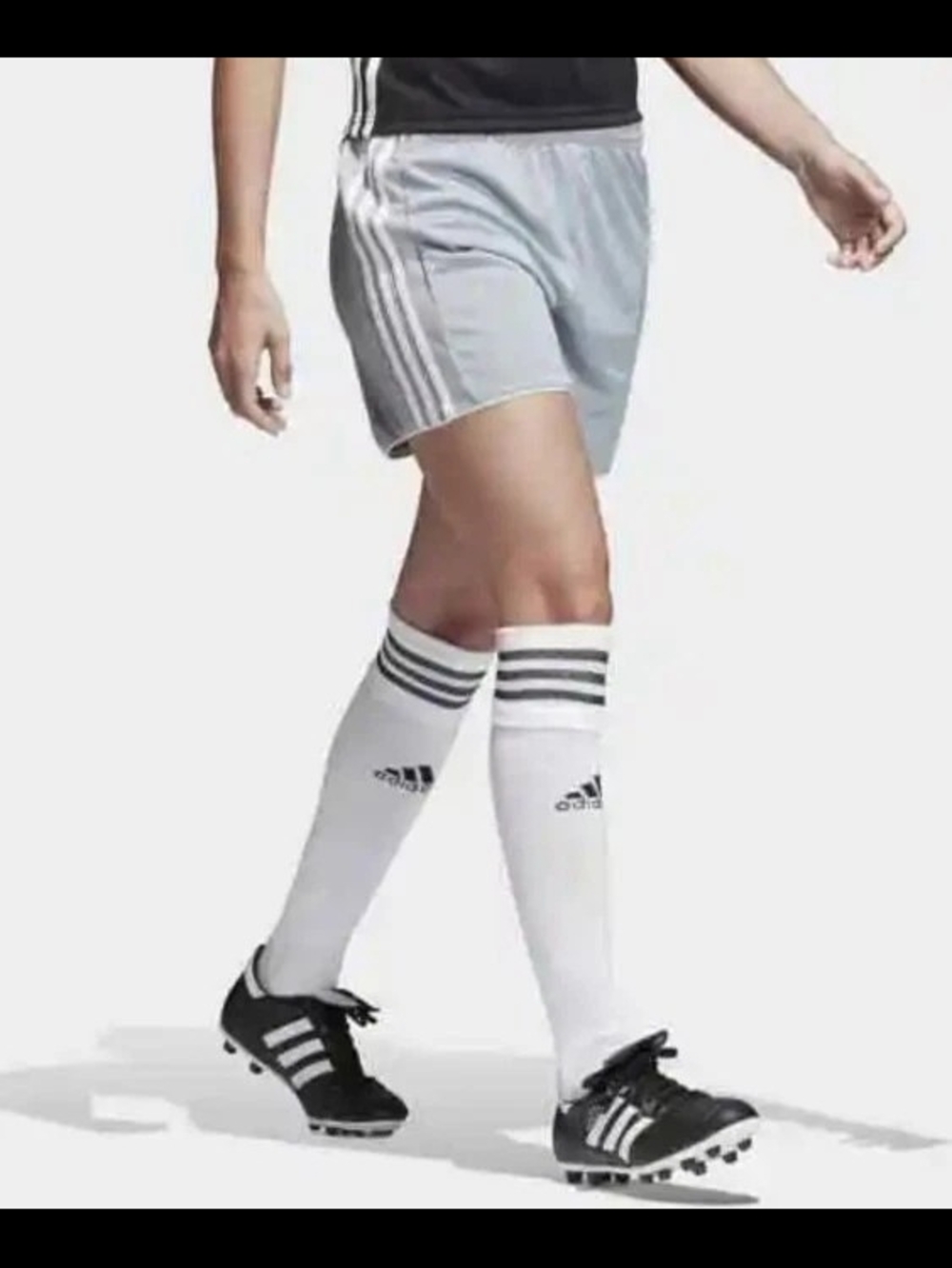 adidas Tastigo 17 Soccer Shorts Grey White Size 2XS NWT Workout Running Active